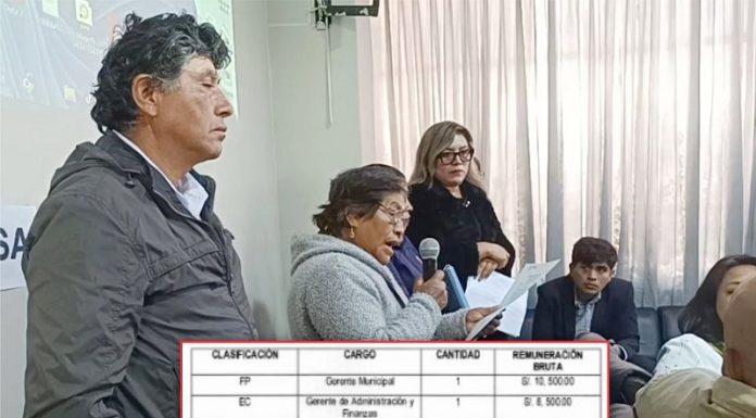 Mientras proveedores reclaman sus pagos, gerentes buscan subirse de sueldo en El Tambo