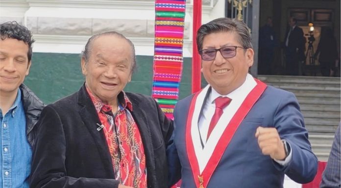 Waldemar Cerrón plantea declarar Patrimonio Cultural a ‘Melcochita’