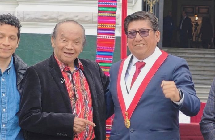 Waldemar Cerrón plantea declarar Patrimonio Cultural a ‘Melcochita’