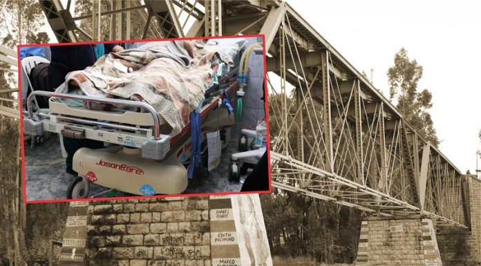 Adolescente que cayó del puente Chanchas tiene lesiones en el hígado y el sistema nervioso
