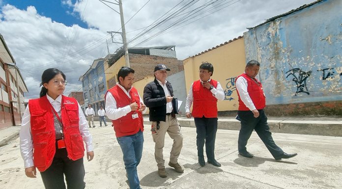 Contralor general recorre varias provincias de Junín y supervisa obras