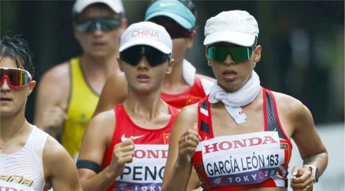 Kimberly García finaliza en el top 10 en el Mundial de Atletismo Tokio