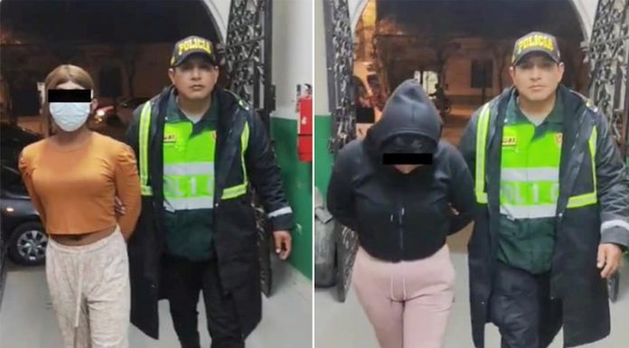 Detienen a dos de presunta banda «Las muñecas de la mafia» en Huancayo