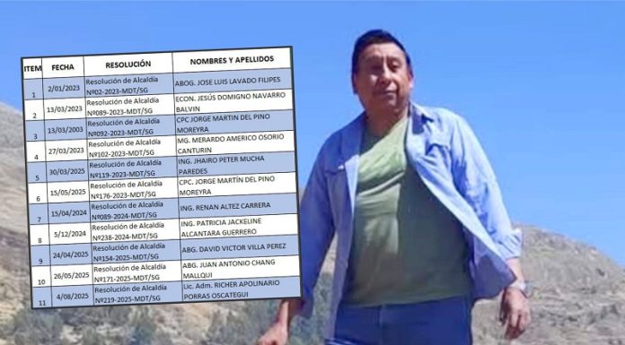 El Tambo estrena su gerente municipal número 12 en menos de tres años