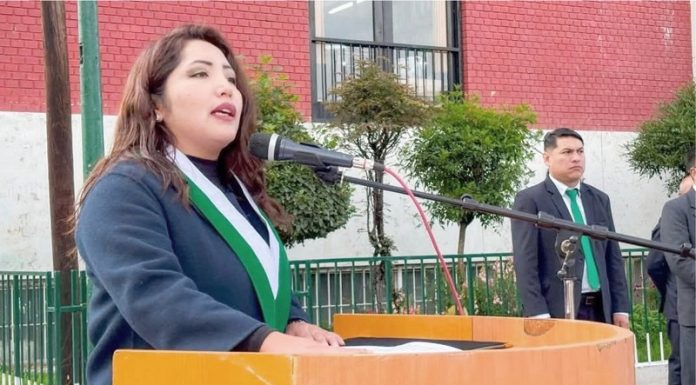 Regidora de Huancayo, Fiorella Fabián, recibe amenaza de desconocidos