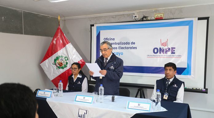 ODPE Huancayo se instala y comienza su trabajo para organizar elecciones primarias