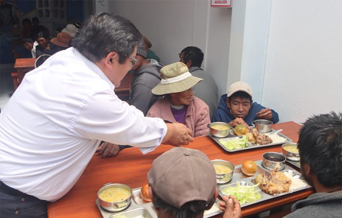 Nuevo comedor de la SBH dará alimento gratuito a 50 personas todos los días
