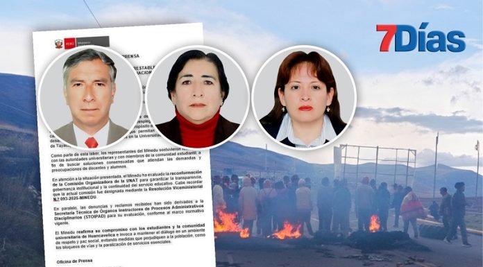 Estudiantes de la UNAT siguen paro indefinido pese al anuncio de intervención del Minedu