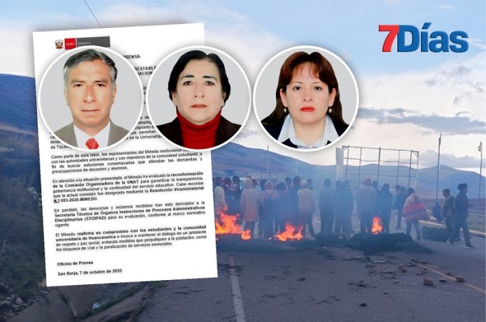 Estudiantes de la UNAT siguen paro indefinido pese al anuncio de intervención del Minedu