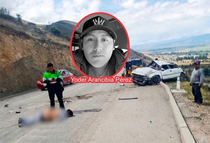 Joven chofer perece aplastado por su station wagon en la vía Chupuro – Chongos Alto