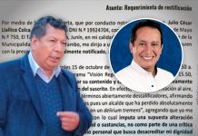 Alcalde Llallico envía otra carta a Jorge Solís por decir que padece «delirium tremens»
