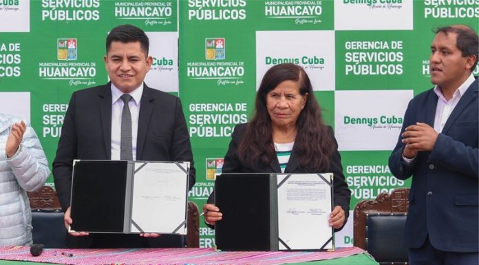 Municipalidad de Huancayo vuelve a contratar con empresa ligada a Alejandrina Diestra