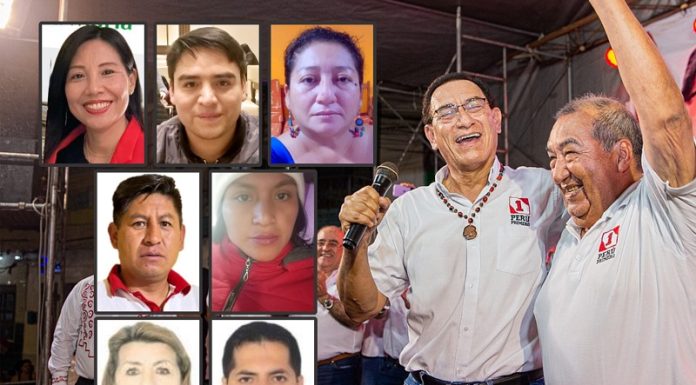 Perú Primero oficializa su lista de precandidatos con los Vizcarra a la cabeza