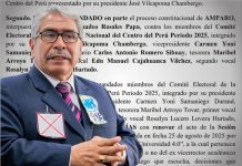 Juzgado ordena reevaluar tacha contra candidatura a rector de Elí Caro en la UNCP