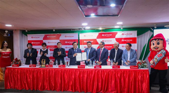 Caja Huancayo financiará pavimentación de Av. Ferrocarril mediante Obras por Impuestos