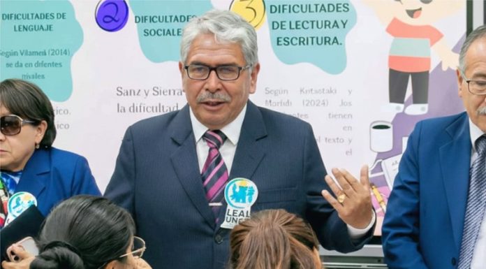 Elí Caro afirma que sigue siendo candidato a rector, pero Asamblea UNCP suspende elecciones