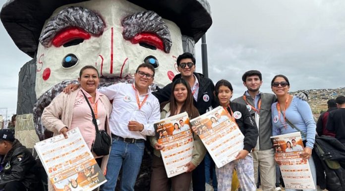 Eduardo Vilcahuamán (FP) arranca su campaña para diputado por Junín