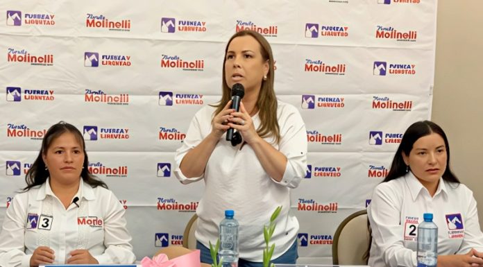 Fiorella Molinelli anuncia construir dos cárceles de máxima seguridad para 20 mil presos