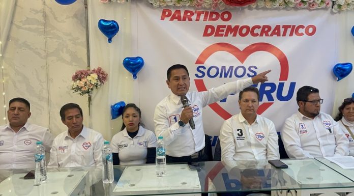 5 candidatos de Somos Perú por Junín declaran no tener ingresos ¿De qué viven?