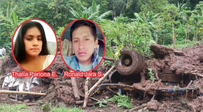 Pareja sepultada por huaico se conoció cuando ella aun era estudiante