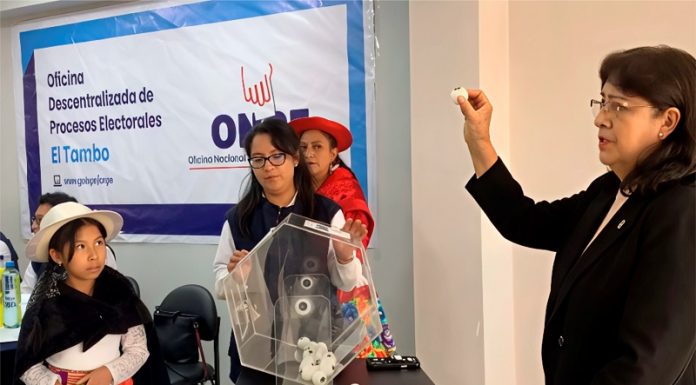 ODPE El Tambo instalará 973 mesas de sufragio y sortea a 8,757 miembros de mesa