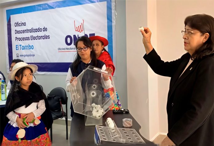 ODPE El Tambo instalará 973 mesas de sufragio y sortea a 8,757 miembros de mesa