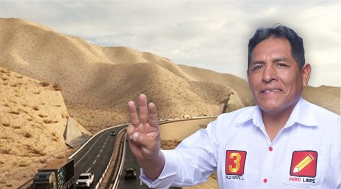Carlos Quispe Ledesma promete estar en primera línea en defensa de la Carretera Central