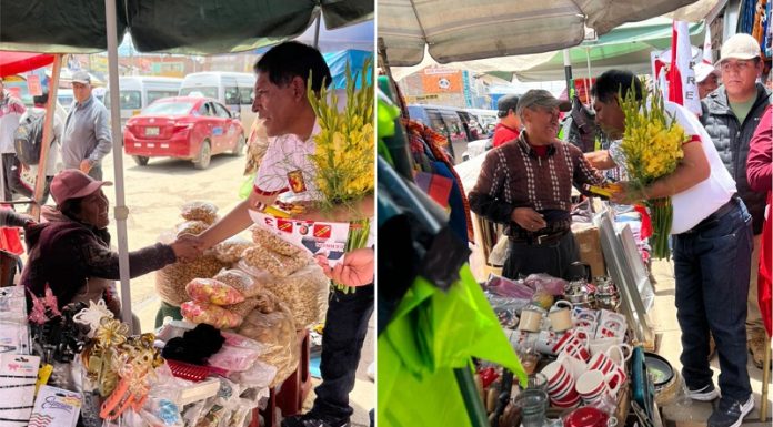 Carlos Quispe Ledesma vuelve al mercado donde nació su historia
