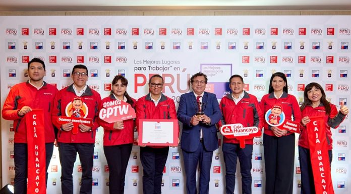Caja Huancayo ingresa al ranking Great place to work como una de las mejores empresas para trabajar en el Perú