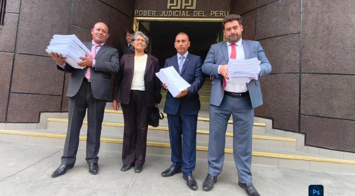 Vladimir Cerrón pide indemnización de 8 millones al Estado