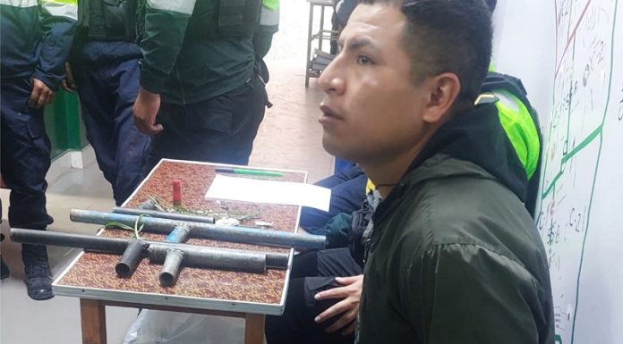 Estas son las armas hechizas utilizadas para hacer disparos en Ocopilla