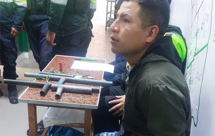 Estas son las armas hechizas utilizadas para hacer disparos en Ocopilla