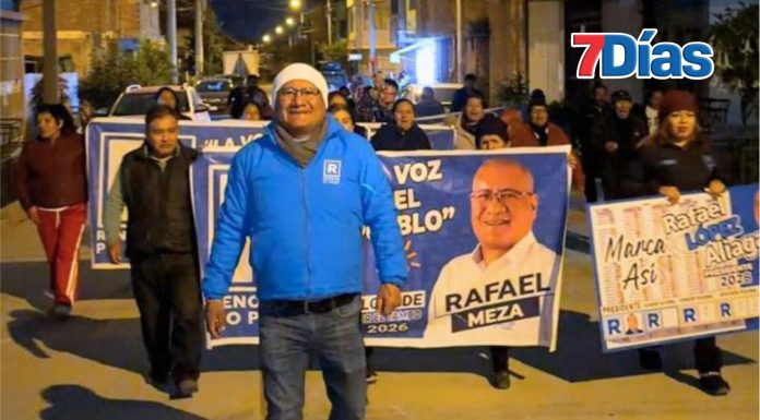 Rafel Meza declara lucha frontal: La inseguridad no da tregua, y El Tambo no puede seguir esperando