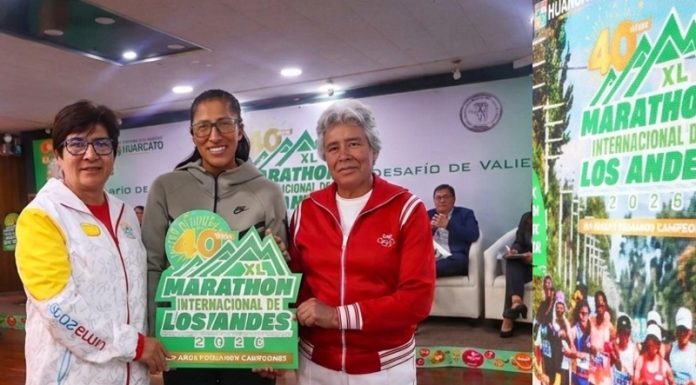 Con presencia de tres campeonas, lanzan edición 40 del Marathon Internacional de los Andes