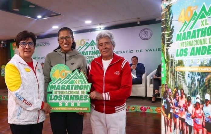 Con presencia de tres campeonas, lanzan edición 40 del Marathon Internacional de los Andes