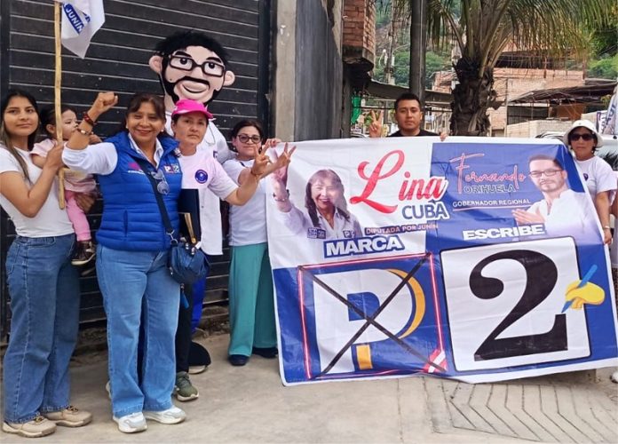 Lina Cuba propone vacancia para autoridades que no den continuidad a ejecución de obras