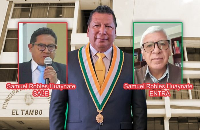 A un día que cumpla un mes, alcalde Llallico cambia a su gerente municipal