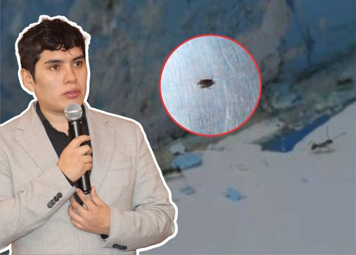 Christian Matamoros resta importancia a presencia de insectos en el hospital El Carmen