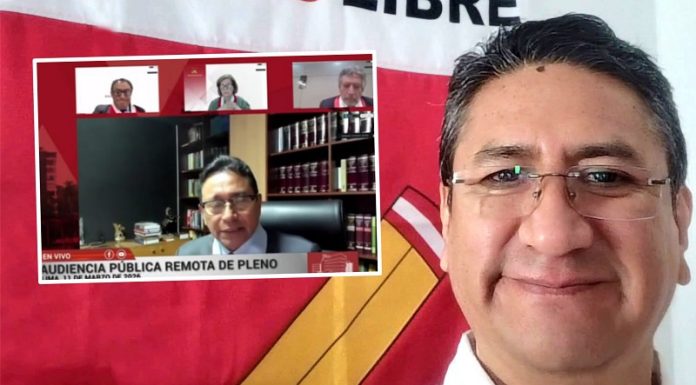 TC deja al voto el hábeas corpus presentado por Vladimir Cerrón