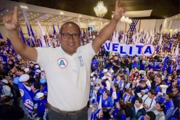 Transportistas del Valle del Mantaro respaldan candidatura de Cristhian Velita al Senado