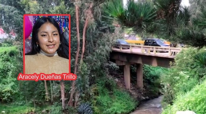 Universitaria desaparece en el río Shullcas: Su enamorado y otra joven están detenidos