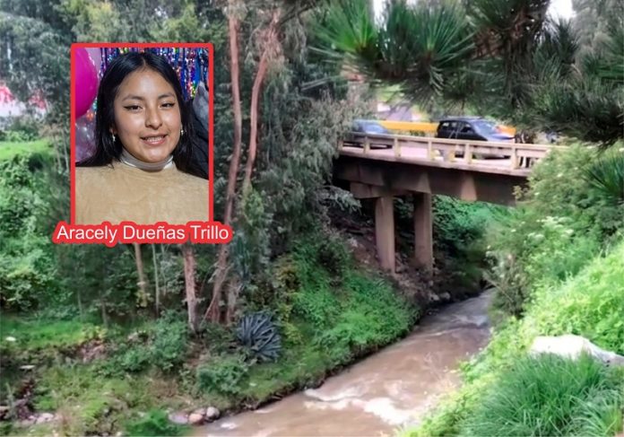 Universitaria desaparece en el río Shullcas: Su enamorado y otra joven están detenidos