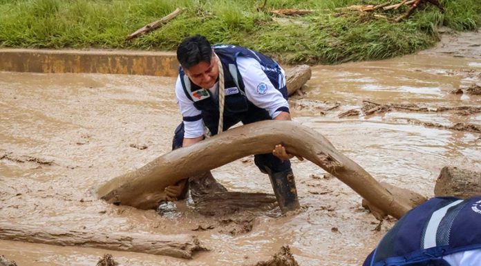 Despliegan brigadistas de Salud por emergencias en varios sectores de Chanchamayo