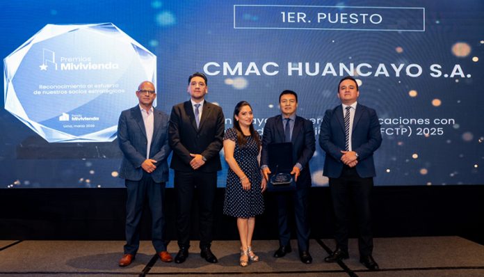 Caja Huancayo lidera nuevamente el financiamiento habitacional y logra el N° 1 en MiVivienda 2025