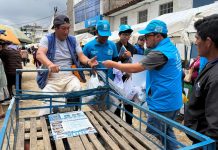 Alvaro Rojas recorre todos los mercados de Junín y recoge las demandas de los comerciantes