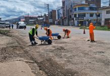 Ante anuncio de paro, Provías Nacional comienza ‘bacheo’ en la Carretera Central