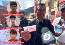 Al menos tres de los cinco abatidos en Colcabamba eran estudiantes y deportistas