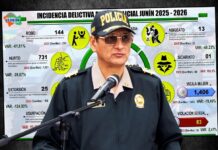 Jefe de la Región Policial Junín presenta estadísticas de incidencias delictivas