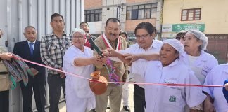 Beneficencia de Huancayo inaugura su cuarto comedor gratuito para personas vulnerables