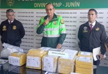 Detienen a seis con 88 paquetes de droga valorizados en medio millón de soles
